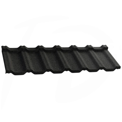 Blizzard - pokrycie dachowe z kruszywem skalnym kolor czarny Onyx